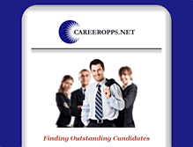 Tablet Screenshot of careeropps.net